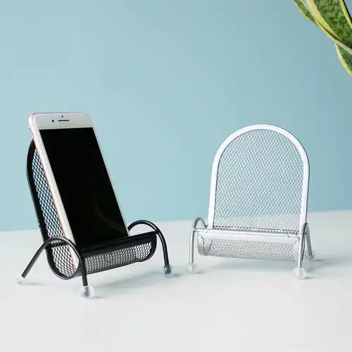 傻羊羊伸缩懒人手机支架床头直播玩多功能夹子通用挂脖子看片神器