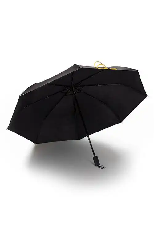 蕉下 双层三折小黑伞(黑) 14款花球三折伞(绿色) jz bu2100-55