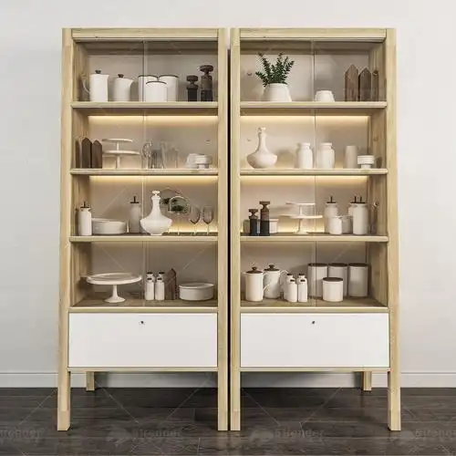 首页 3d模型下载 室内 柜子 北欧实木简约展示柜型添加到购物车