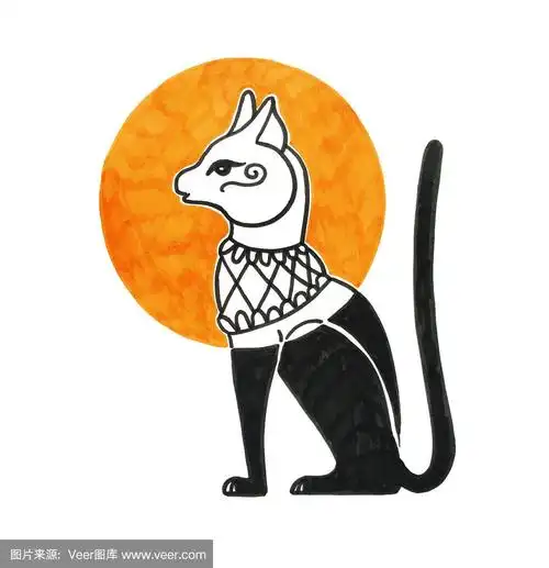 埃及猫神bastet的图画