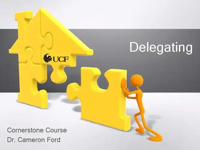 delegating(哈佛管理-授权篇ppt)