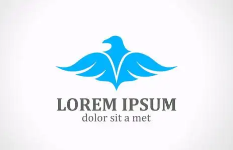 翱翔的鸟翱翔的鸟 logo 模板.豪华风格图标照片