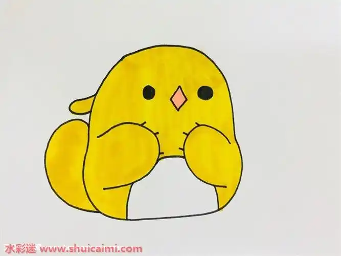 比丢怎么画比丢简笔画步骤