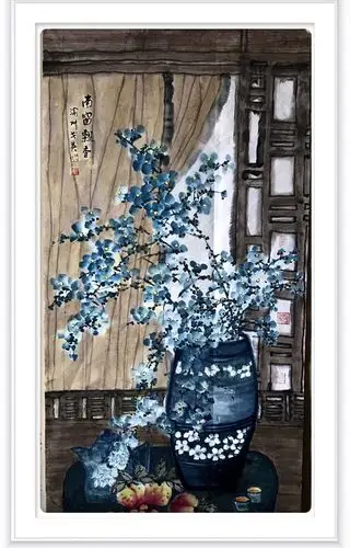 王戈英花鸟画欣赏