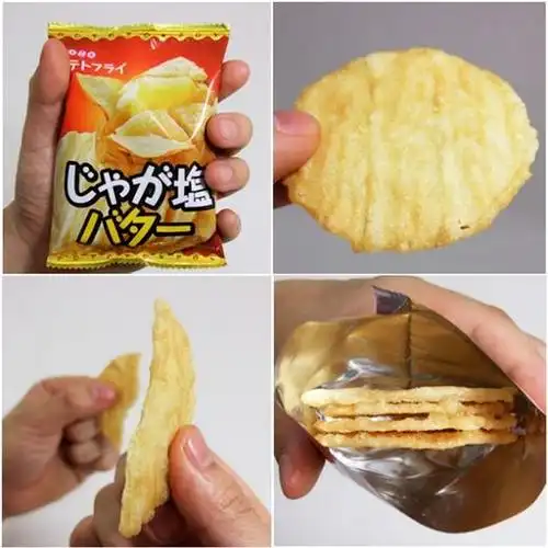 日本进口东丰盐味黄油薯片咔嚓咔嚓脆香味浓脆035