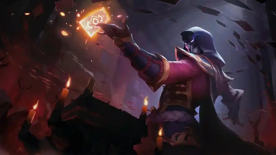 腥红之月崔斯特英雄联盟图片