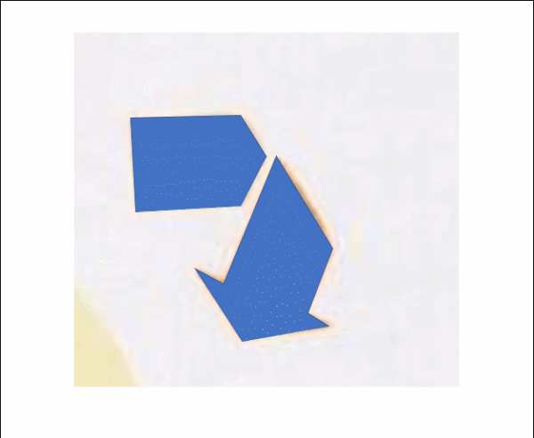 最后就是要搞定箭头,这个箭头无法从ppt的插入中直接找到.