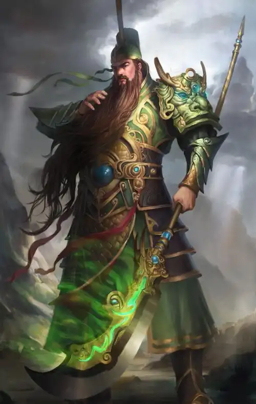 infinitystudio 开天工作室 三国群雄 提刀武圣 关云长关羽 1/7手办