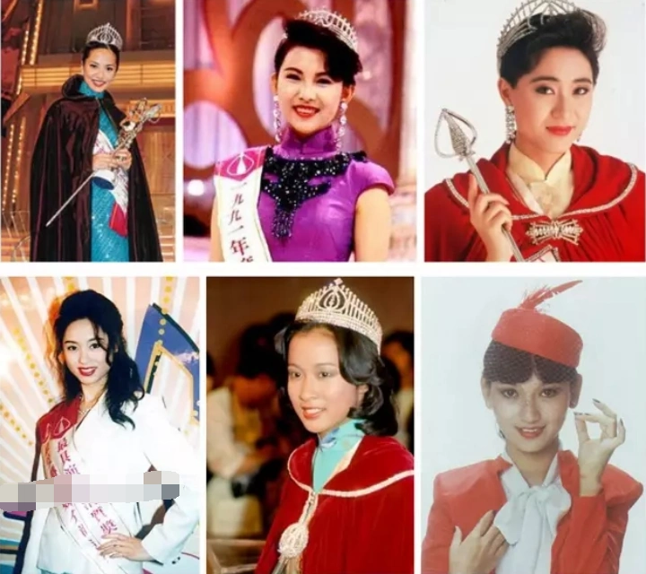 回望上世纪70年代~90年代的港姐们,个个都环肥燕瘦,各有千秋