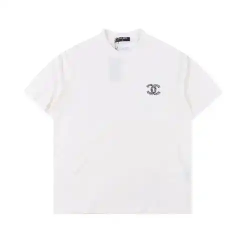 chanel /香奈儿 pantin 十周年限定 双c编织刺绣短袖 甄选长绒棉纱