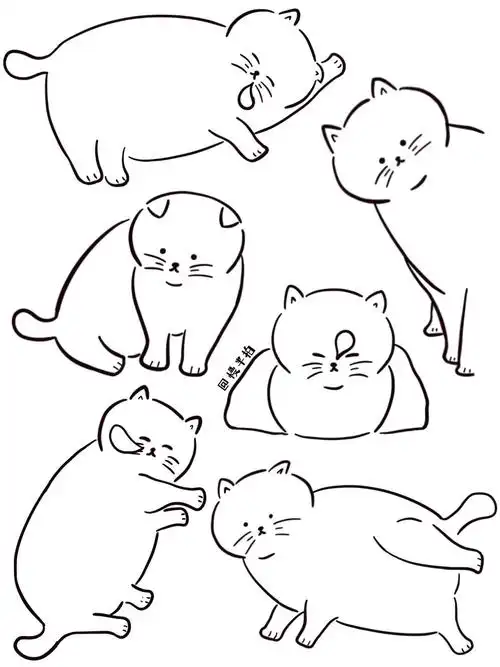 手绘猫咪合集3
