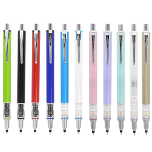 包邮日本三菱kuru toga m5-858gg 防疲劳 铅芯自动旋转铅笔0.5mm