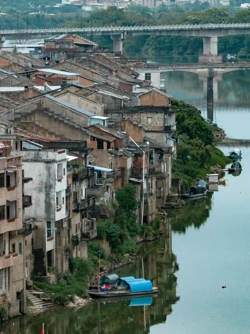 梅州拍照·就像走进了南洋故事里,松口古镇