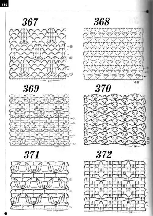 【转载】精品钩针新花样600种---5*花样图解*_编织博客