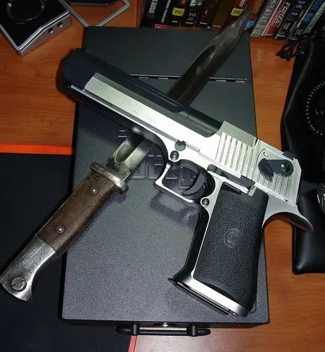 gta系列的主角这两种武器都是必备的(打蟑螂的空气枪)