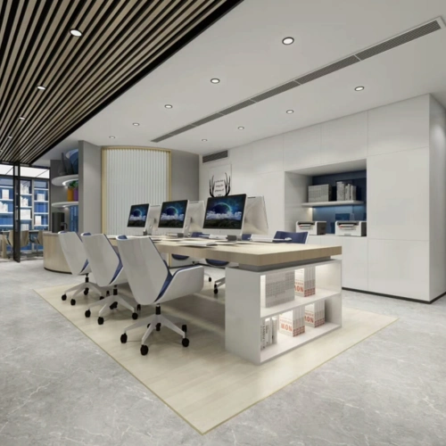 120平现代简约办公室设计案例