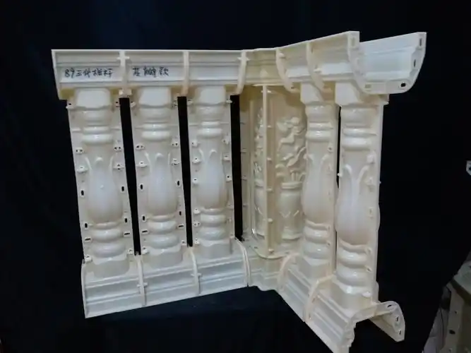 栏杆现浇水泥花瓶柱塑料栏杆模具阳台护栏扶手围栏欧式罗马柱模具