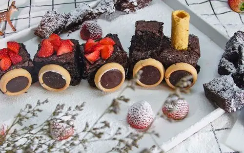 各种口味的布朗尼你喜欢吃吗6个视频