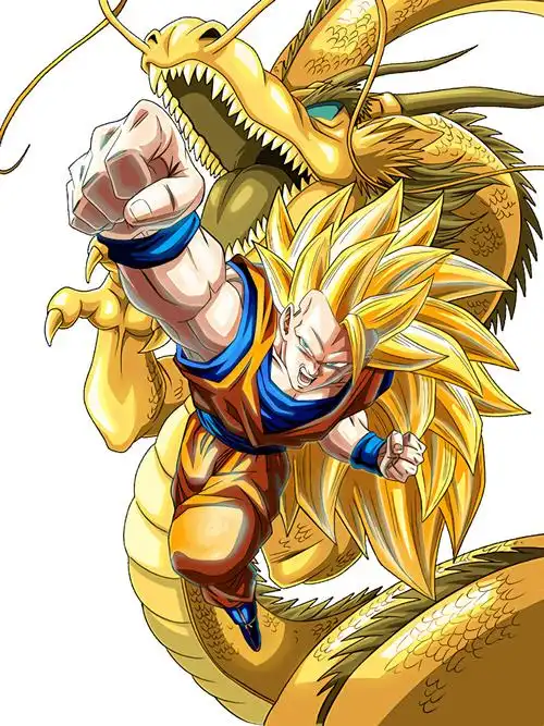 《龙珠z:爆裂大战》无背景素材(九) 来自地狱的修炼成果【超级赛亚人