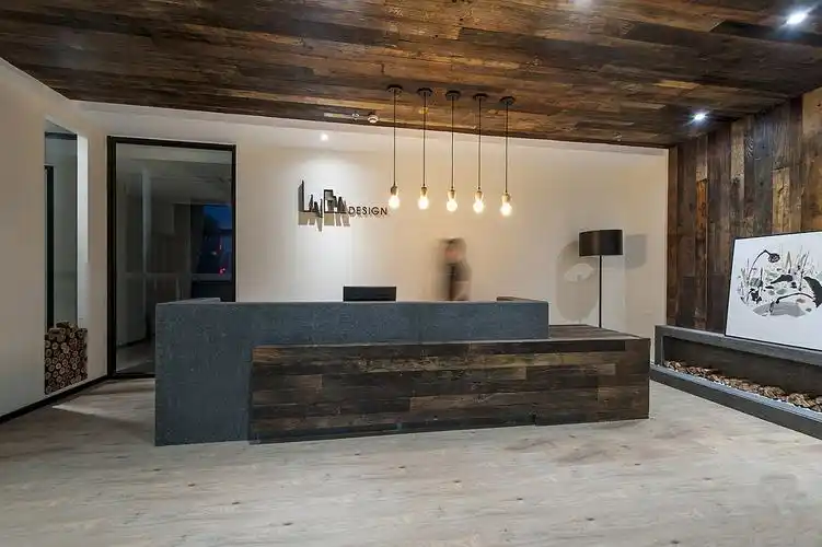 简约公司办公室装修实景案例 - 办公写字楼 - 成都朗煜工装公司