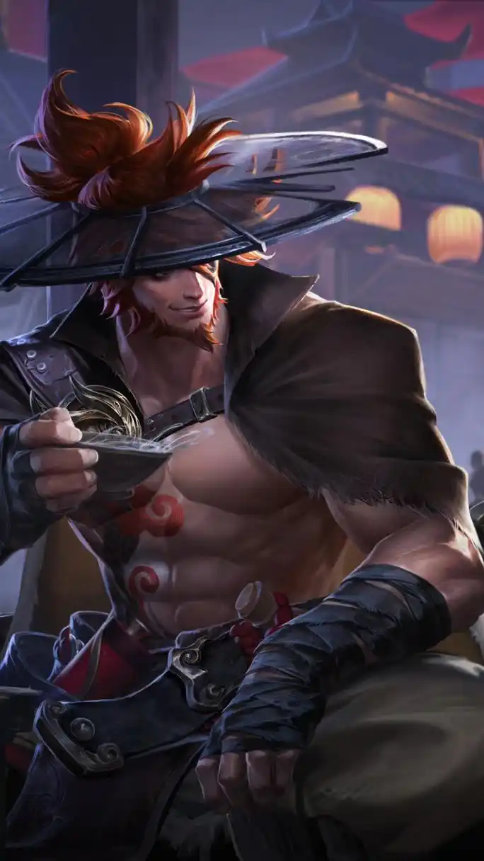 王者荣耀壁纸——夏侯惇  独眼,是男人的浪漫!