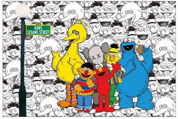 igc强推丨uniqloxkawsx芝麻街联名款22号开抢限量公仔手慢无