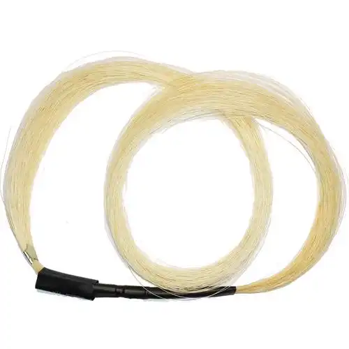 二胡弓毛真马尾高级优质专业公马尾备用弓毛演奏级二胡配件