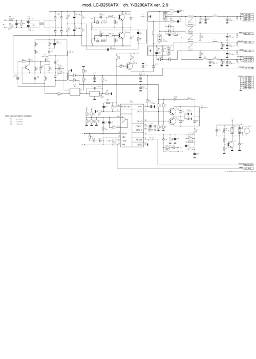 atx 电源电路图(一)