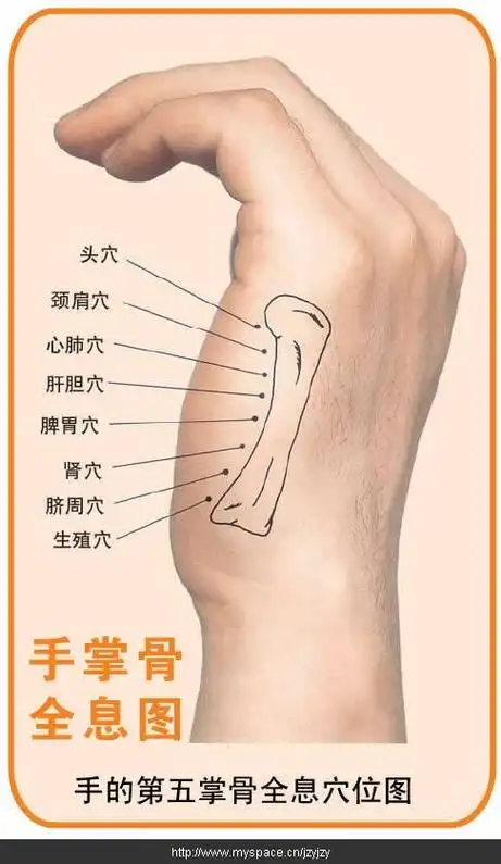 手掌穴位按摩方法