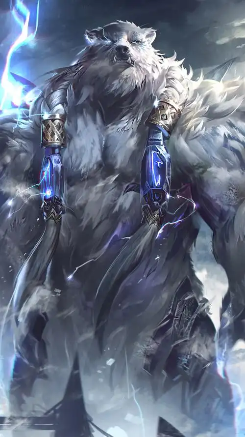 lol英雄联盟 不灭狂雷 沃利贝尔 volibear 手机壁纸