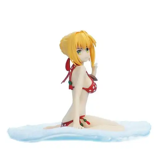 泳装尼禄克劳乌斯手办动漫二次元汽车车载模型手办