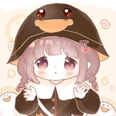 可爱卡通头像女生呆萌q版简单