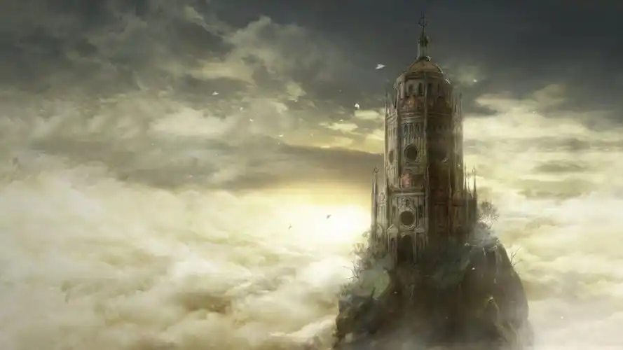 《黑暗之魂3》城堡风景4k图片,4k高清游戏图片,娟娟壁纸