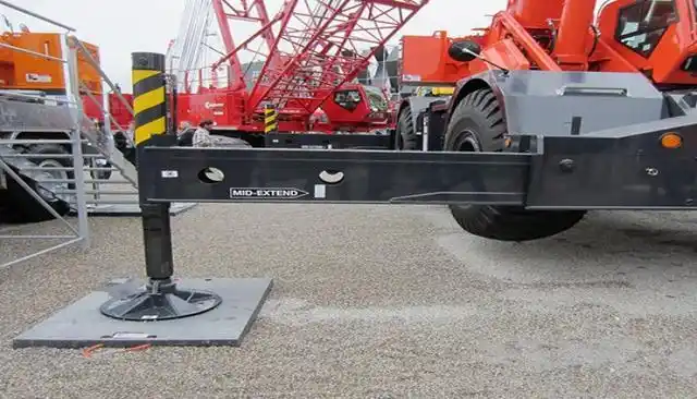 汽车吊支腿垫要求