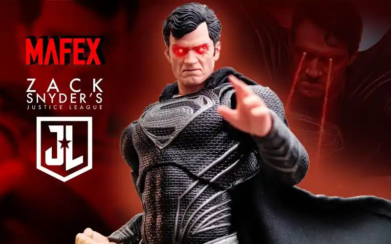 再见,亨超! mafex扎导版正义联盟黑衣超人【wifi玩具分享】