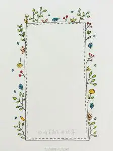 画边框素材手帐素材小清新边框第十一期手帐素材小清新简笔画手账边框