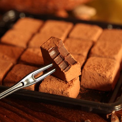 cojan可甄纯脂生巧克力礼盒装经典原味黑巧克力送女友低0无糖零食