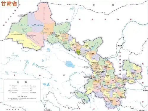 地图上甘肃白银市靖远县,为何被平川区分成两半?