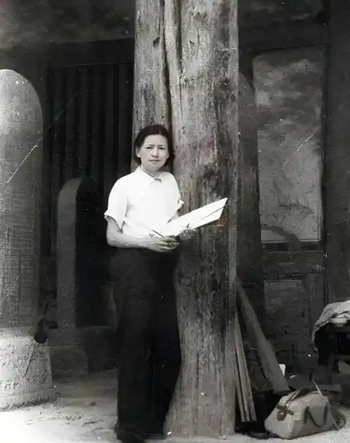 一组罕见照片,看懂民国第一才女美女古建筑家:林徽因