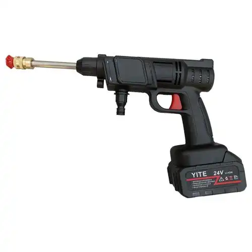 网红爆款 无线锂电池洗车机 家用便携式洗车枪 高压水枪 洗车神器