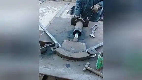 自制液压弯管神器
