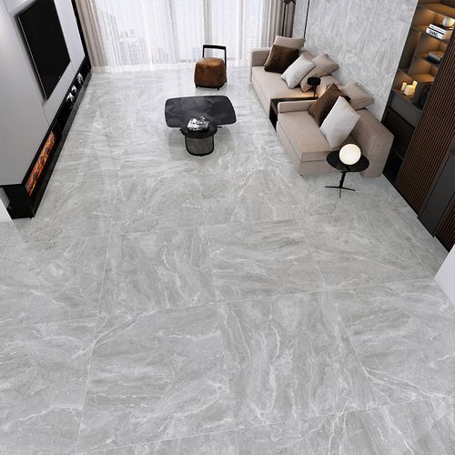 新中源大理石瓷砖灰色地砖800x800耐磨防滑客厅地板砖墙砖nb8t120