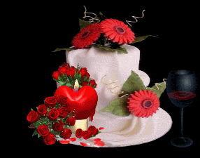 蛋糕gif刮风gif蜡烛gif红酒gif