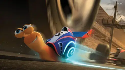 极速蜗牛动画高清桌面壁纸