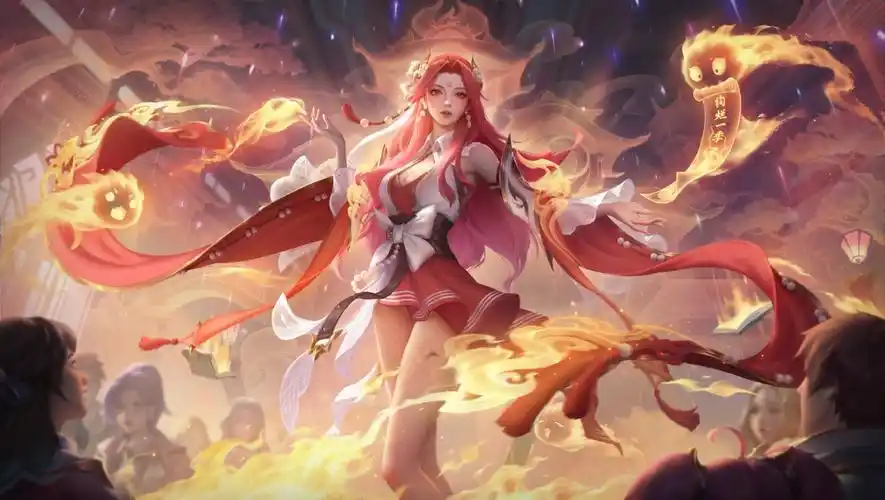 王者荣耀貂蝉唤灵魅影去掉所有服装图片 貂蝉唤灵魅影皮肤去掉所有