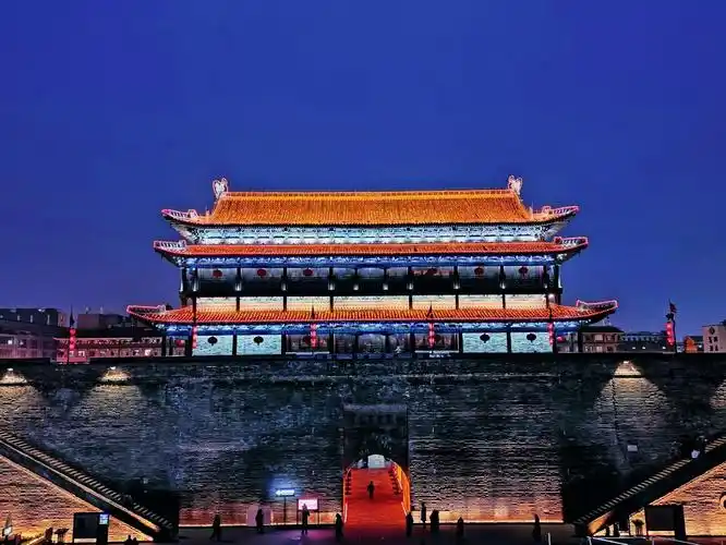 西安城墙南门瓮城