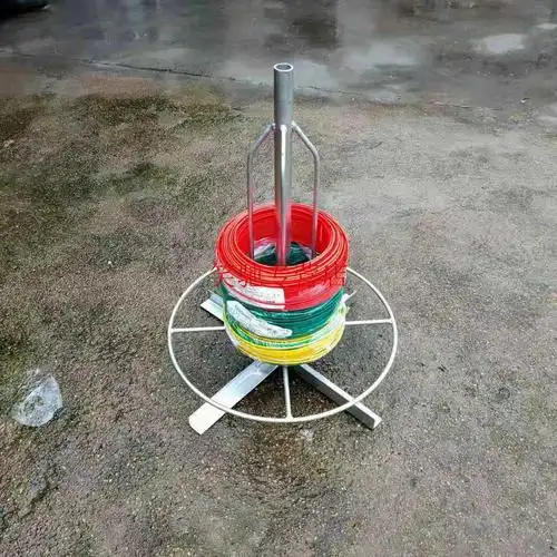 电工放线器放线架穿线工具架子电线架016平方可用浅灰色010平方加2