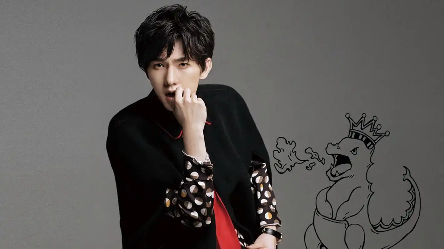 帅气杨洋时尚时装街拍图片桌面壁纸第二辑