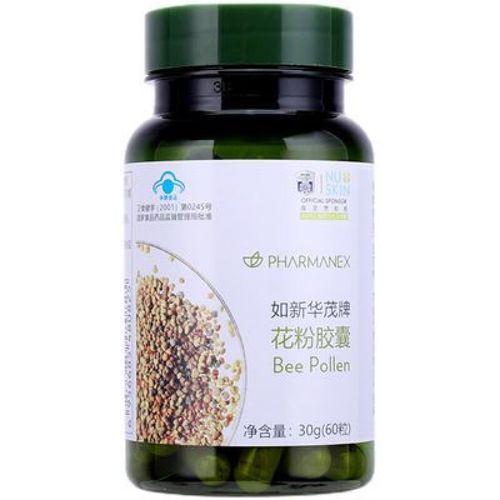 食芳溢如新华茂牌花粉胶囊如新国产nuskin60粒 如新华茂牌花粉胶囊