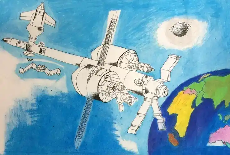 2017年黄浦区大同初中杯国际少儿航空绘画邀请赛我校学生再创佳绩